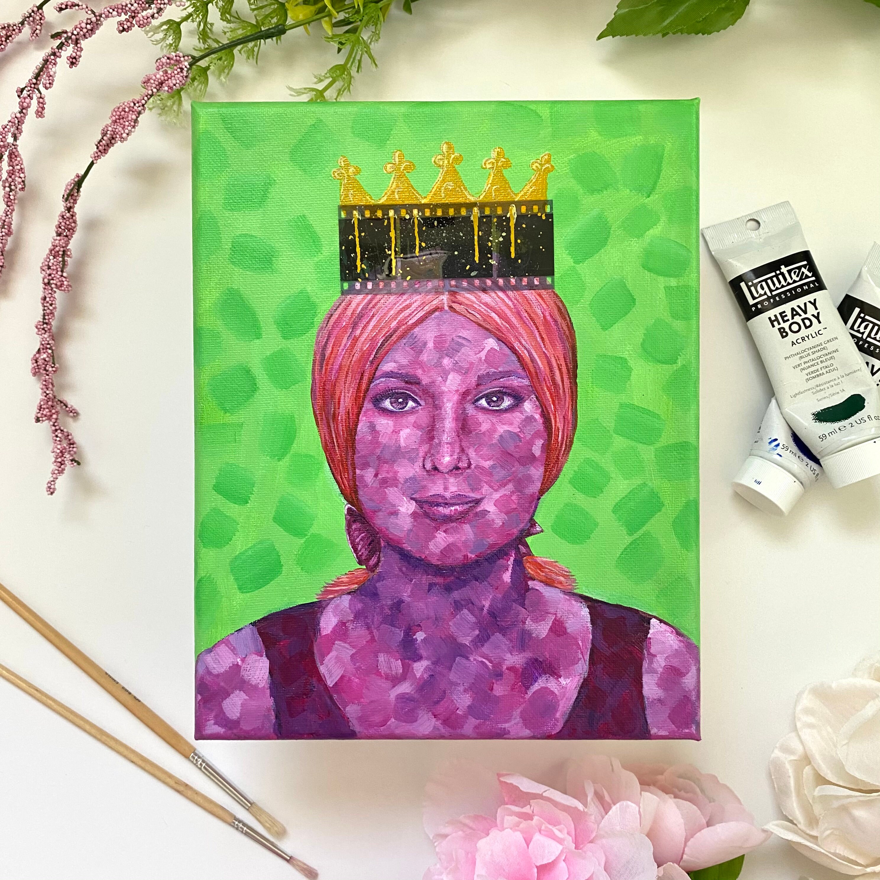 Umbrellas of Cherbourg Original Painting Film Wall Art Etsy