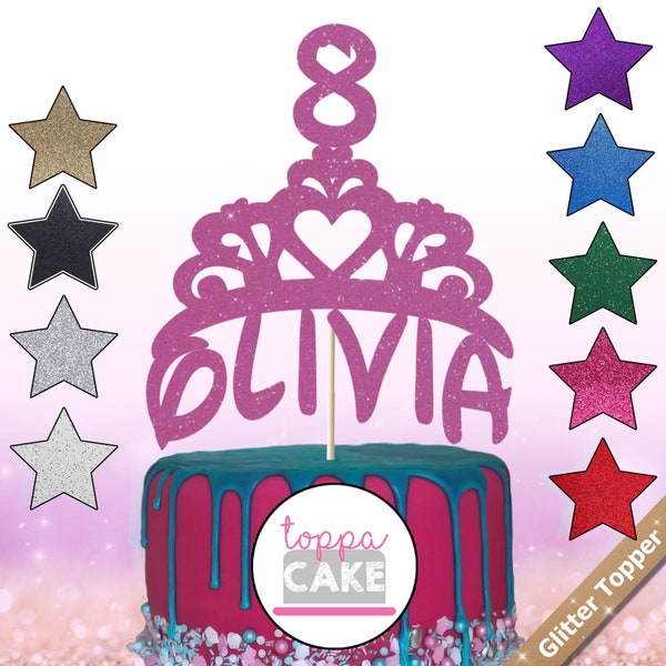 Tiara Cake Topper Etsy UK
