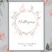 Mother passport cover | Floral Pink | personalized with name and date of birth | Pregnancy | Mother's passport | Gift Birth |