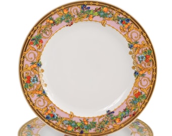 Rosenthal Versace Le Jardin Fruit Plates