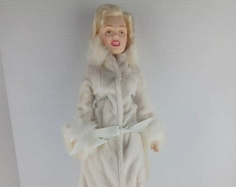 Marilyn Monroe Porcelain Doll