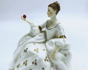 Figurine-Vintage Royal Doulton Porcelain Figure Titled, “MY LOVE”