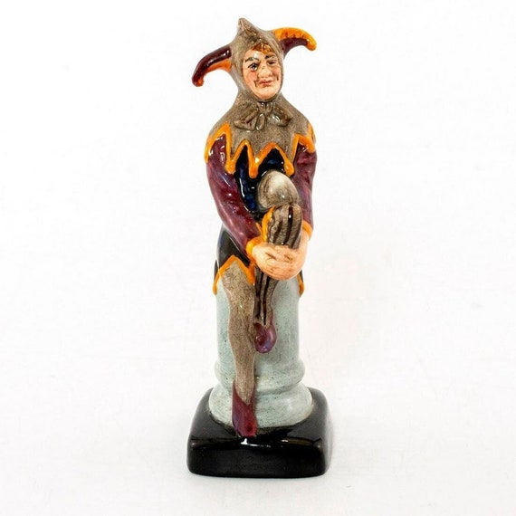 FIGURINE THE JESTER Miniature Figurine by Royal Doulton Etsy