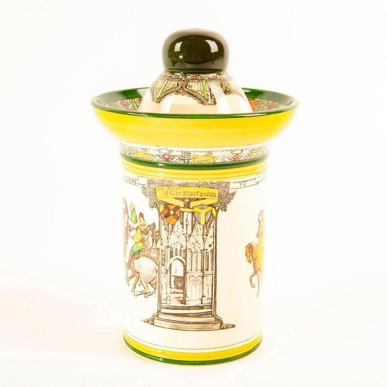 Tobacco Jar Royal Doulton Seriesware Tobacco Jar With Lid Etsy