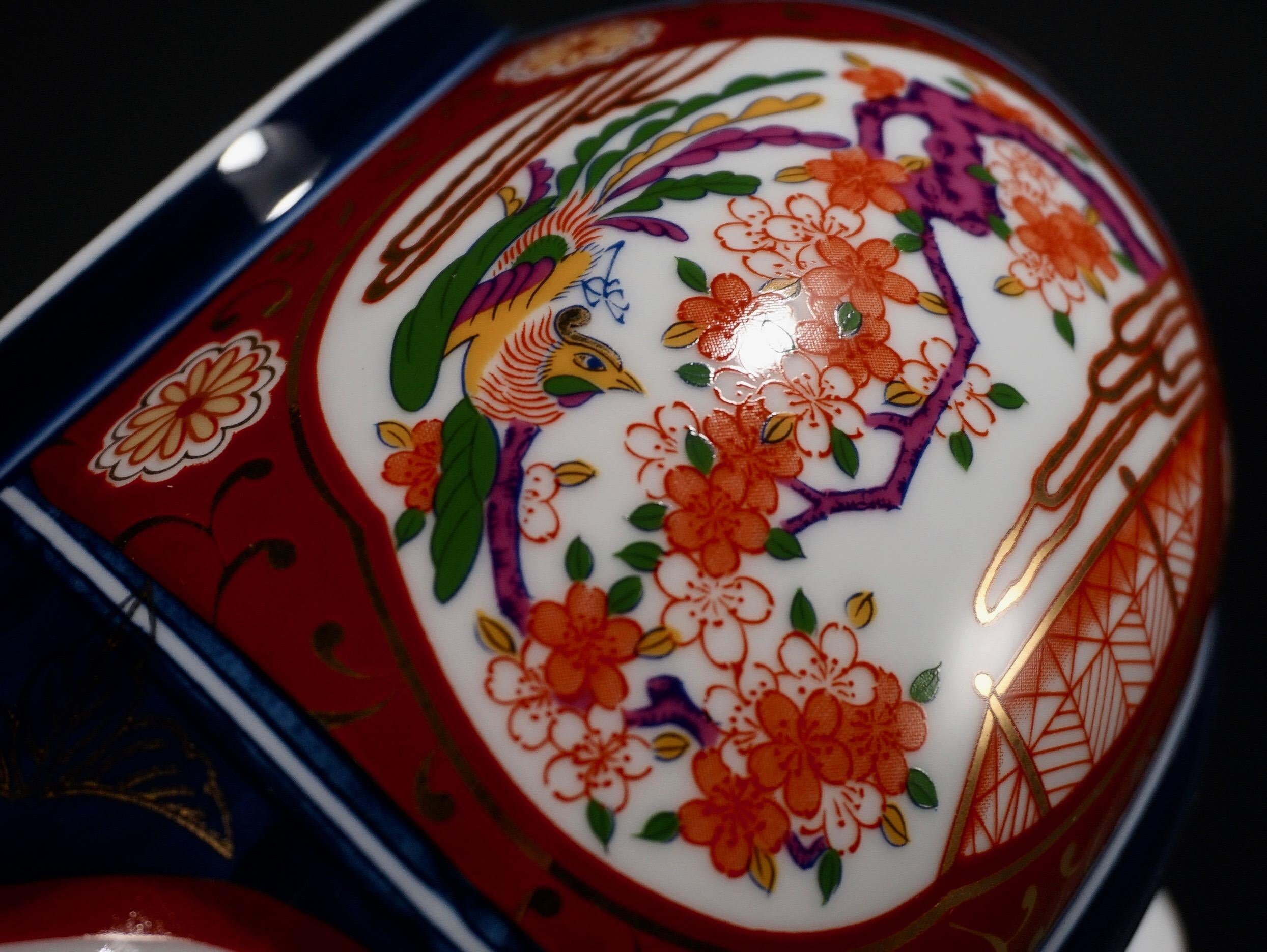 Français soupière Antique Aux Lions faïence peinte de paris