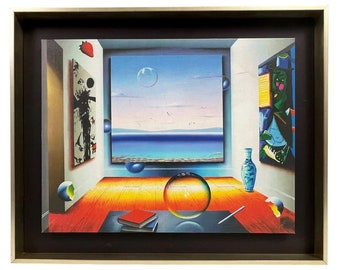 Ferjo Ocean View Giclee, Limited Edition Framed Wall Art