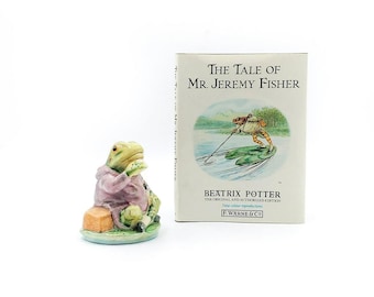 Figurine-The Tale of Mr. Jeremy Fisher. Figurine.  In original box.