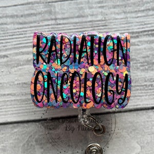 Pediatric Oncology Nurse Badge Reel, Peds Oncology Badge Reel