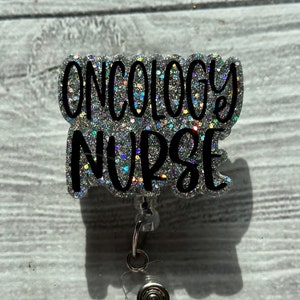 Oncology Nurse Badge reel