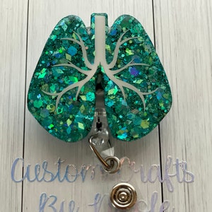 Lung Pinch Clip Badge Reel