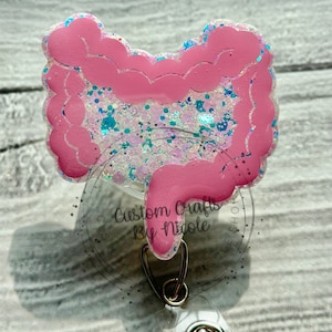 Colon Pinch Clip Retractable Badge Reel