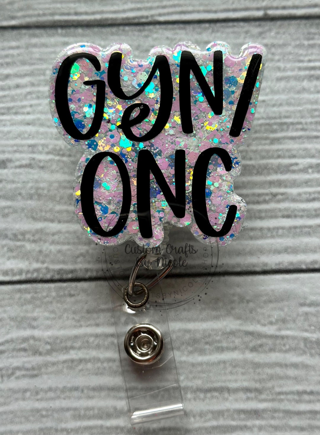 GYN / ONC Pinch Clip Retractable Badge Reel - Etsy