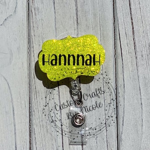 Customized Bracket Shaped Badge Reel