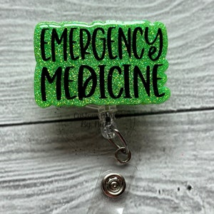 Emergency Medicine Badge Reel 