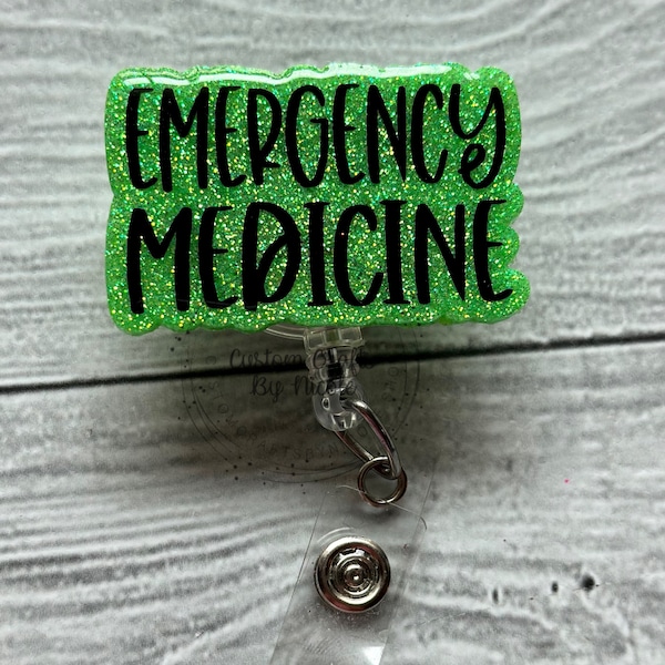 Emergency Medicine  Badge reel