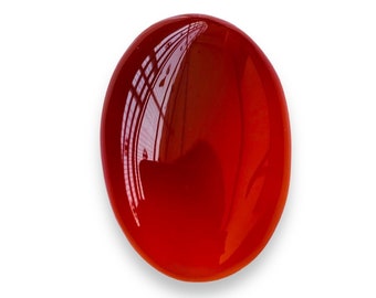 Very Precious!!!!! Red Sulemani Aqeeq 100% Natural Gemstone High Quality Excellent Pendant Size Gemstone Size-31x22x8 MM Cts-49.00