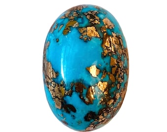 Very precious!!!!!!100% Natural Persian Turquoise Gemstone Size-23x16x12MM AAA++High Quality oval Shape Gemstone Carat-42.75And(extra gift)