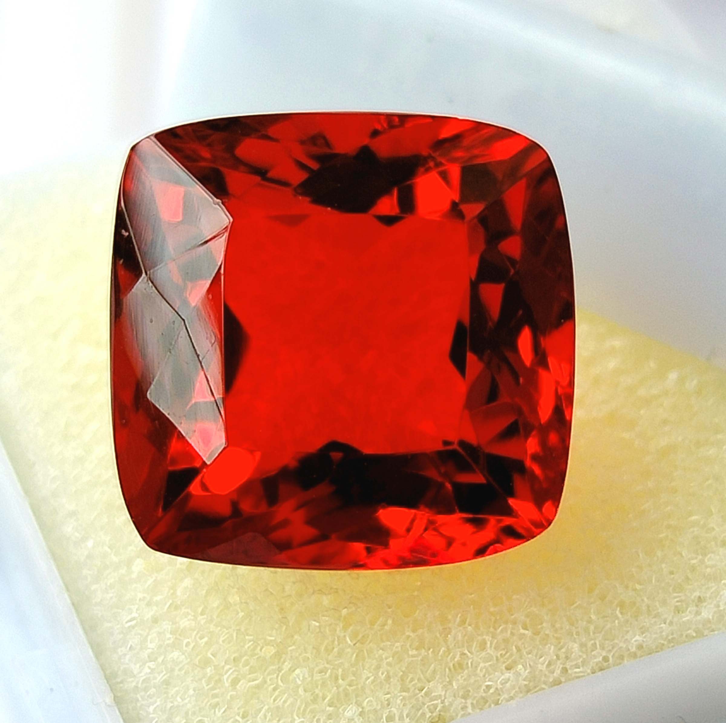 Red Sapphire High Quality Gemstone Size 13x13x9mm 11.50cts Etsy UK