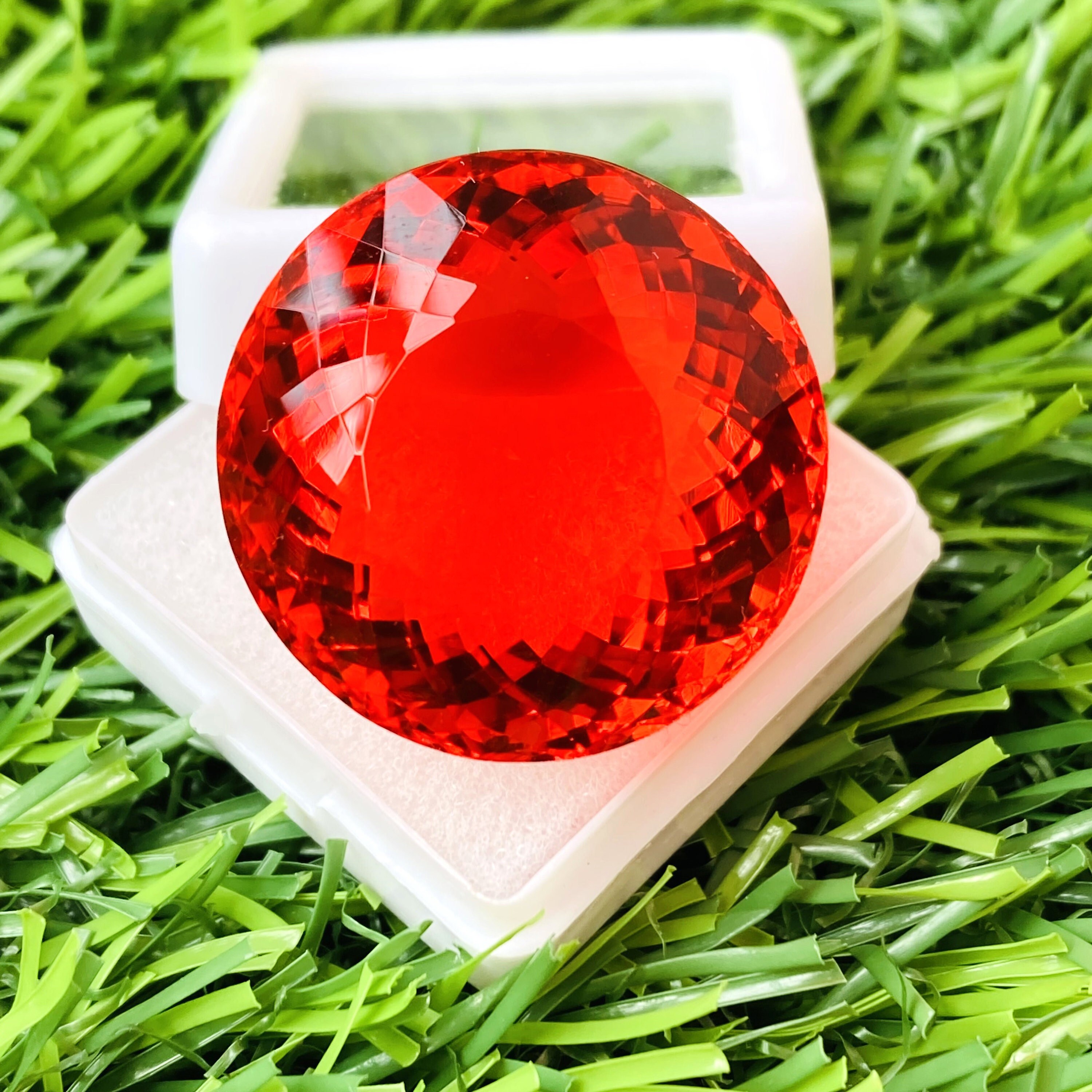 59.75 Carat Red Sapphire Gemstone Excellent High Quality Pendant