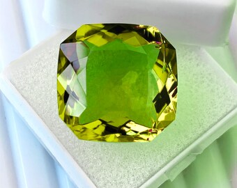 Alexandrite Naturelle Du Brésil Taille Coussin 7.45 Carats - Pierre Précieuse Changeante De Couleur - Certifiée AGSL, état Neuf
