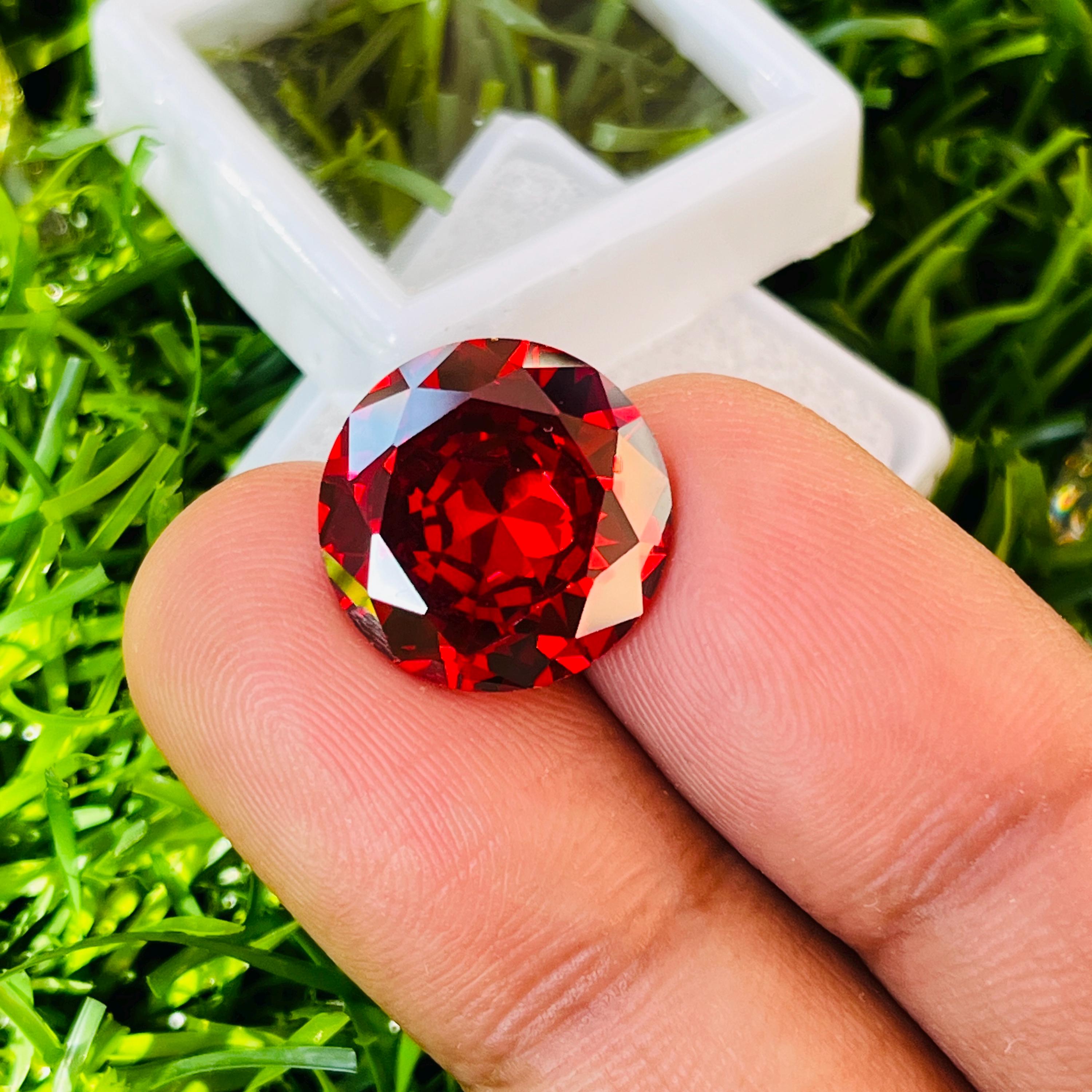 Gorgeous!!!!!!! Red Sapphire Excellent Top Quality Gemstone Round