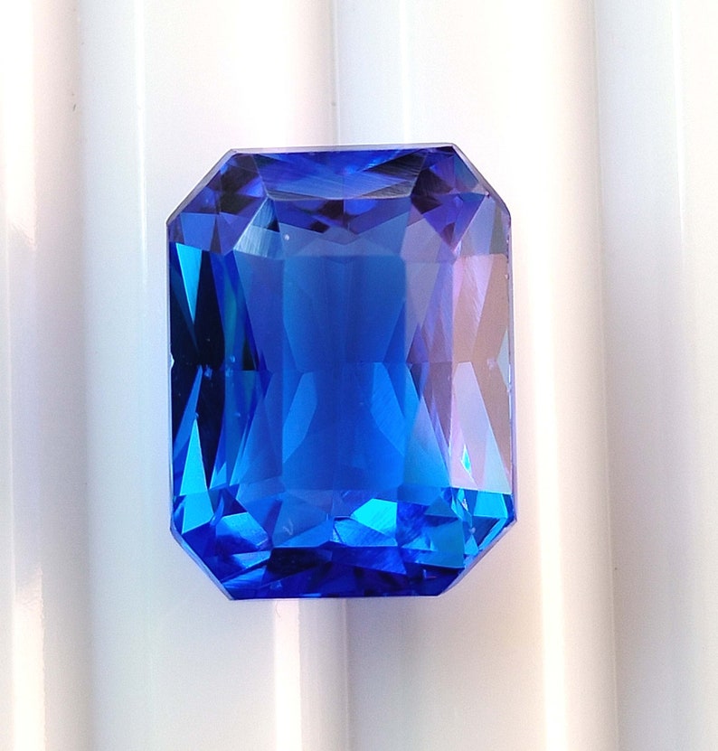 Blue Sapphire Loose Gemstone 9.70Cts Size 12x9x7 MM Cushion Shape Amazing cut Use For Jewellery Making Suppliers