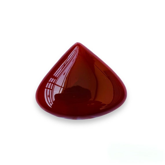 Top A+++!!!!! Red Sulemani Aqeeq Agate 100% Natural Gemstone High Quality Excellent  Gemstone Size-29x34x9 MM Cts-63.70 and(extra gift)