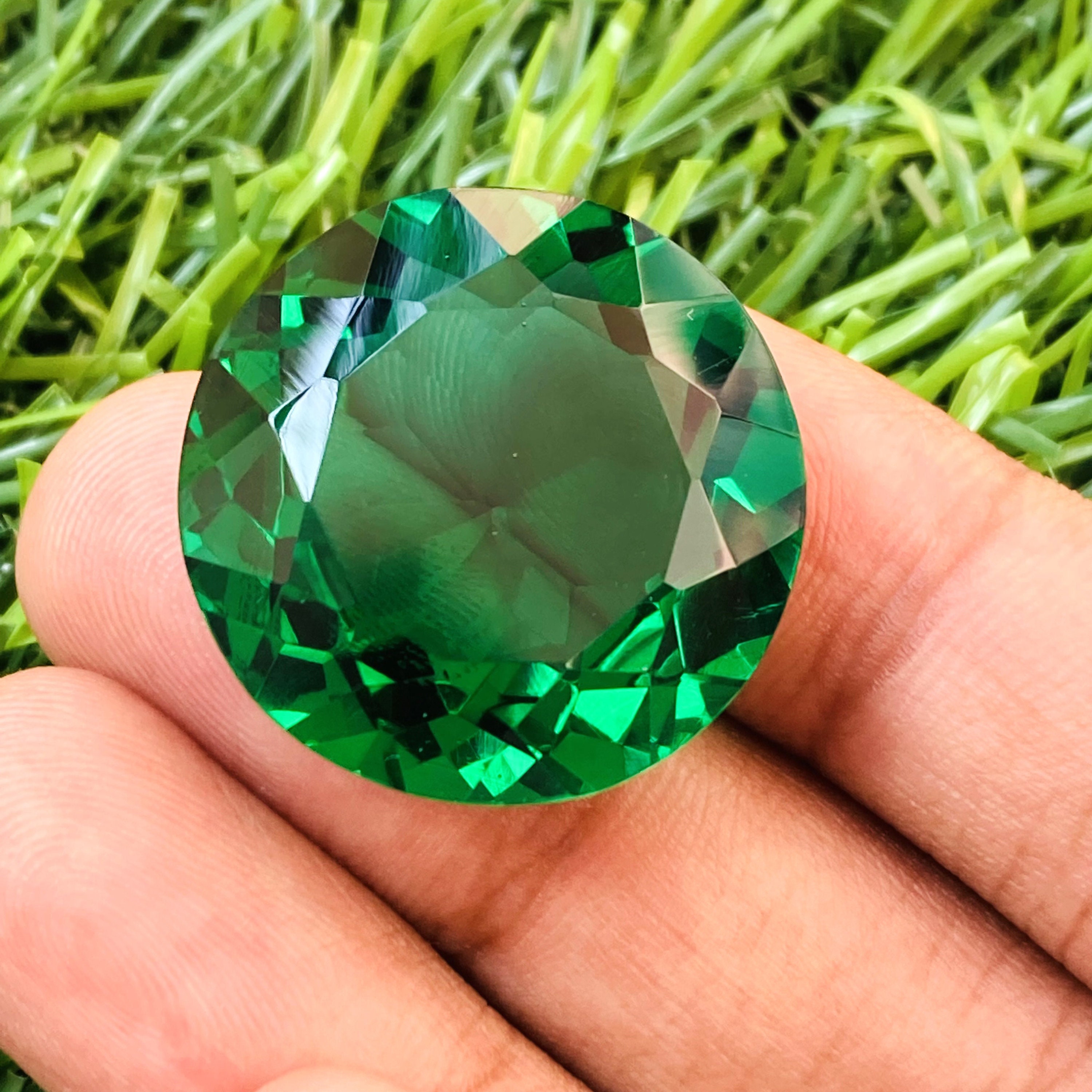 Green Topaz!!!!! Round Shape Gemstone A++gemstone Beautiful