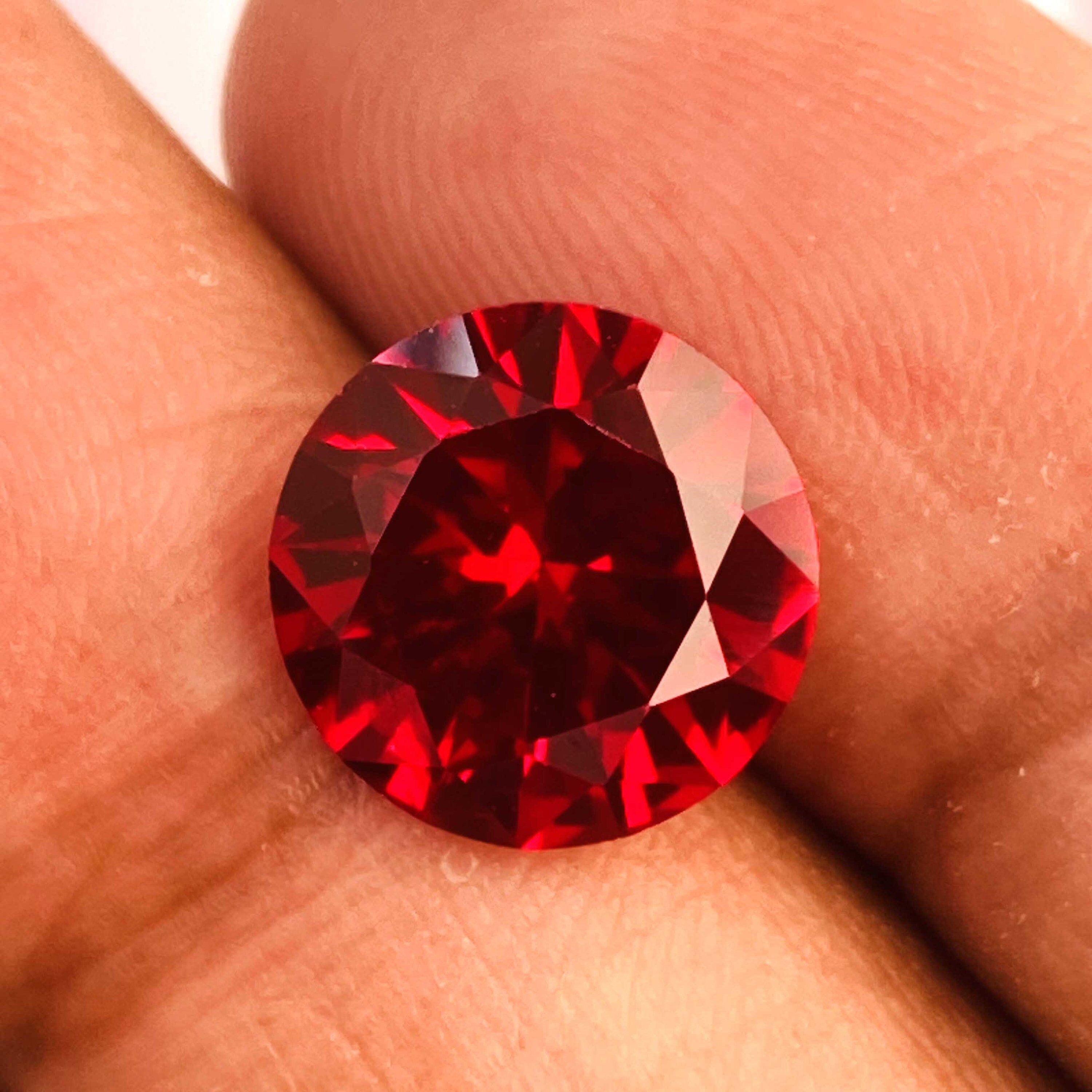 まり レッドダイヤモンド!!!!!! 美しいリングサイズの宝石トップ、高品質の