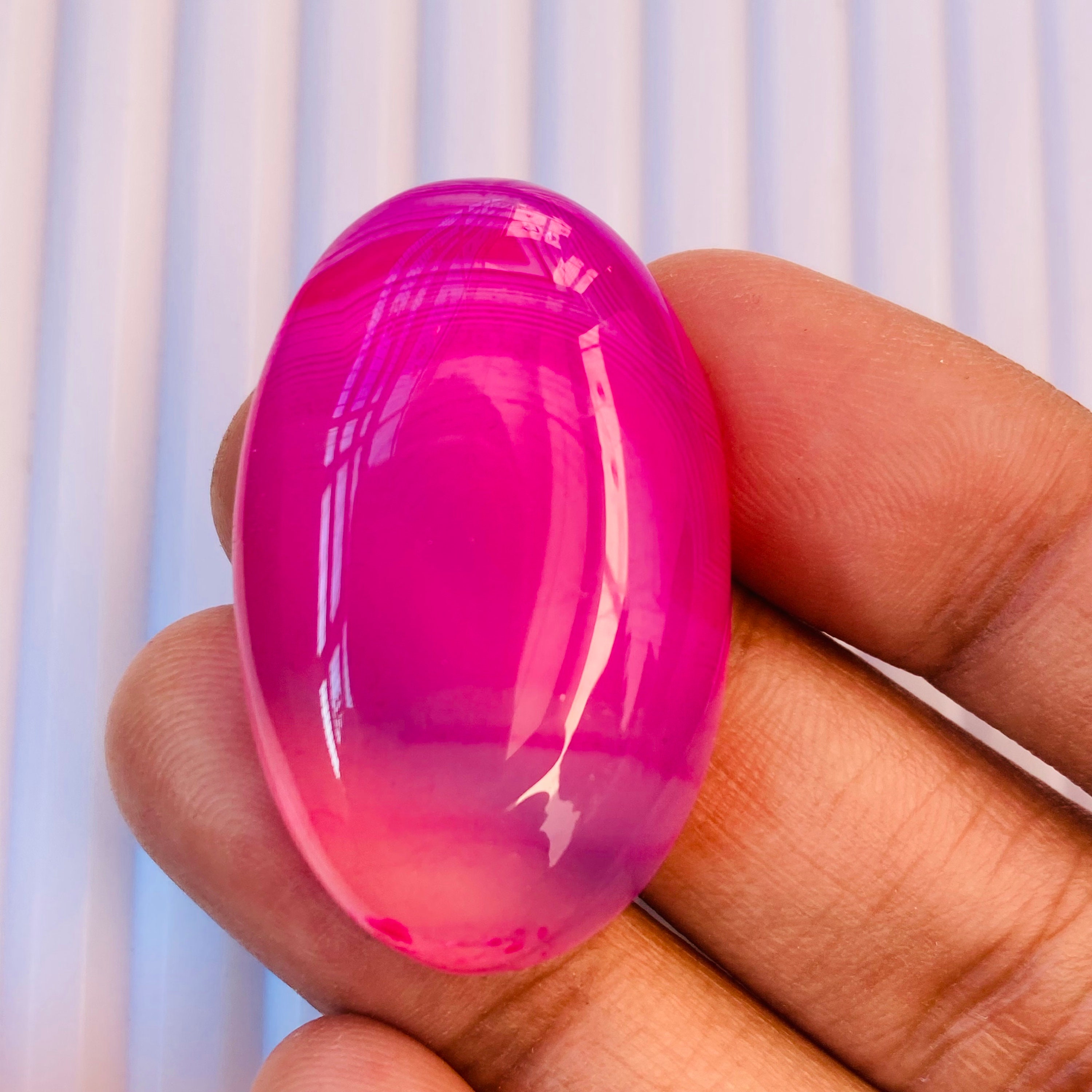 Pink Agate (aqeeq) 100% Natural Gemstone High Quality