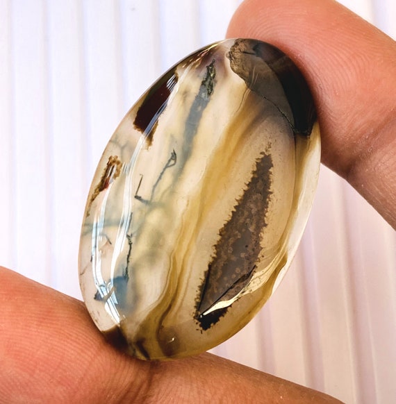 100 Natural Attractive Oval Shape Aqeeq Gemstone agate Beautiful