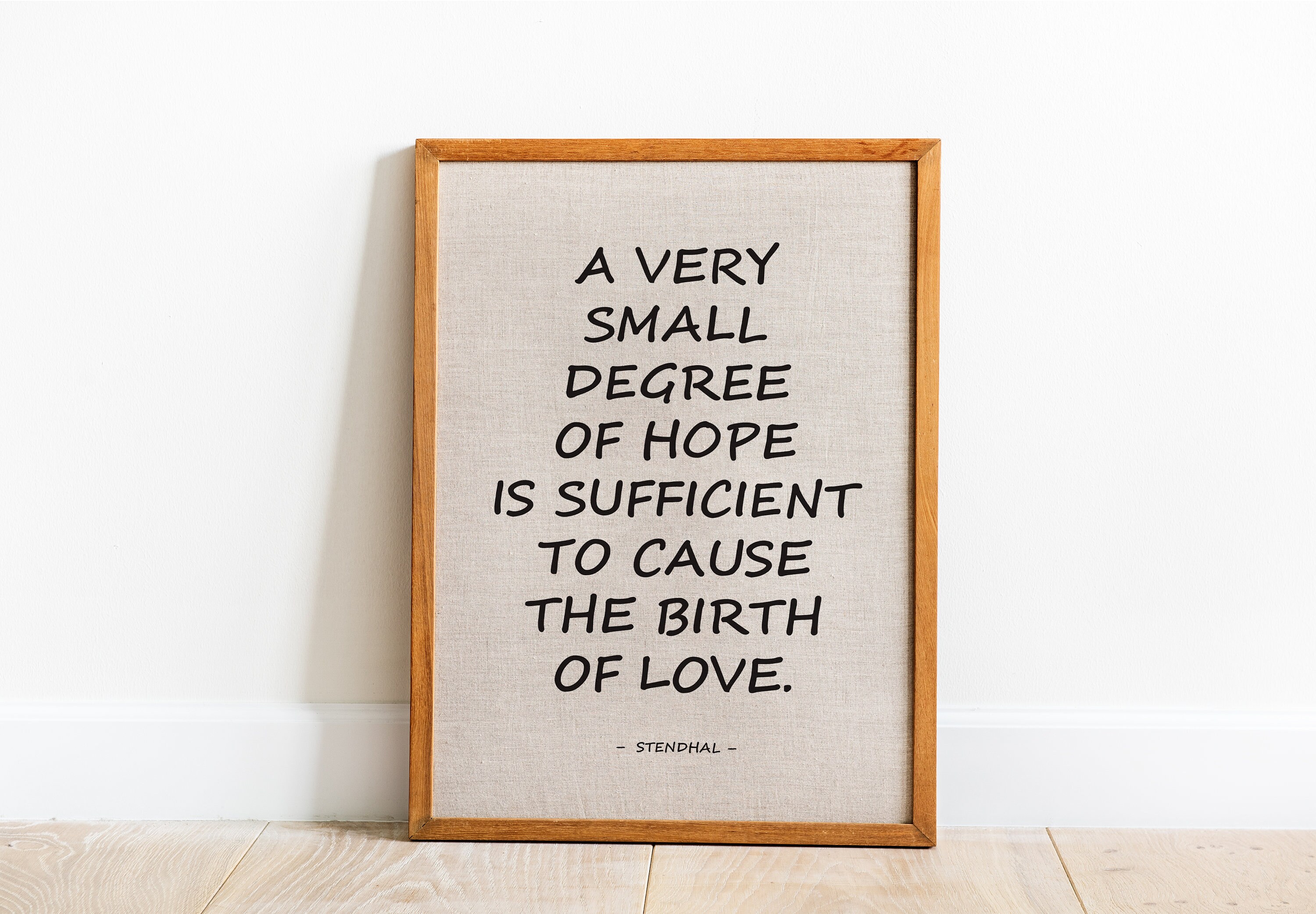 Mr Stendhal Quote Etsy