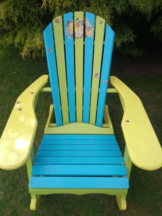 Not for Sale Garden Shades Adirondack Chairs and Table Etsy UK