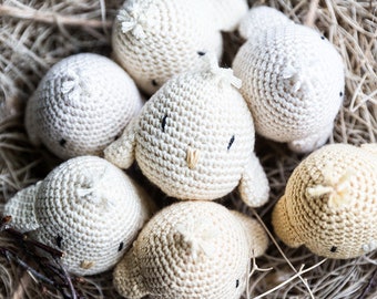 Amigurumi Easter Chickens - Crochet pattern