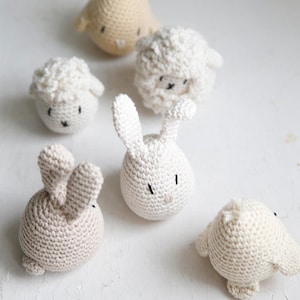 Amigurumi Easter Animals - Crochet pattern