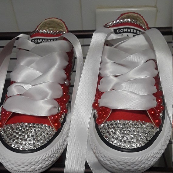 blinged out converse