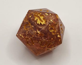 Metallic Distillation - Handmade Sharp Edge Jumbo D20