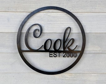 Letrero de madera para familia establecida, accesorio para fotos de ocasiones especiales, regalo personalizado para inauguración de casa, regalo de quinto aniversario, accesorio para fotos de fiesta de cumpleaños