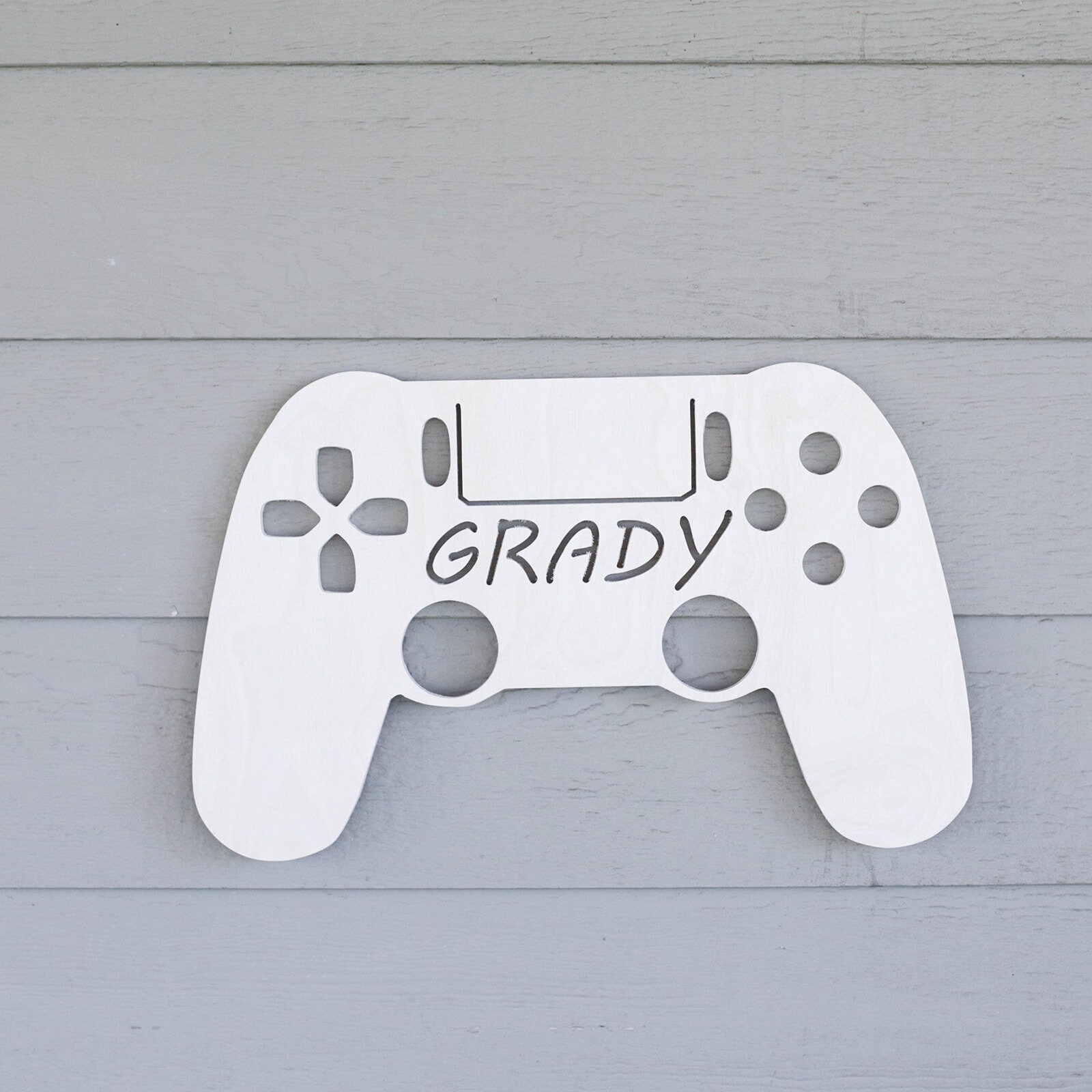 Game Controller Name Sign for Kids Video Game Décor Boys Room Etsy