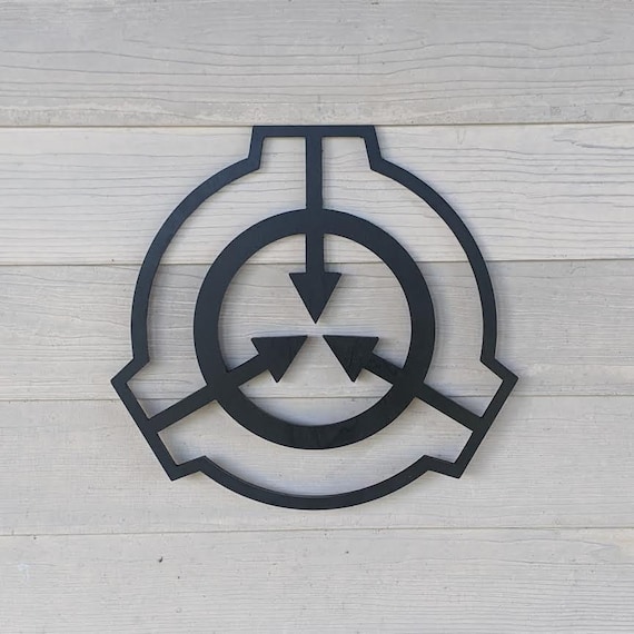 SCP Foundation Wood Sign Secure Contain Protect Wall Sign 