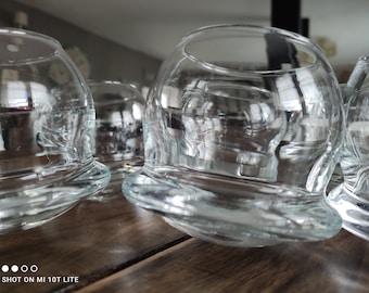 Lot de 6 verres à whisky culbuto