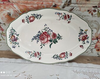 Large oval dish Villeroy & Boch model Mettlach