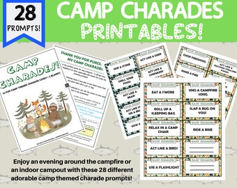 Camping Chardes [Printable PDF]