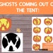 7 Halloween Themed Camping Pumpkin Carving Templates [printable PDF ...