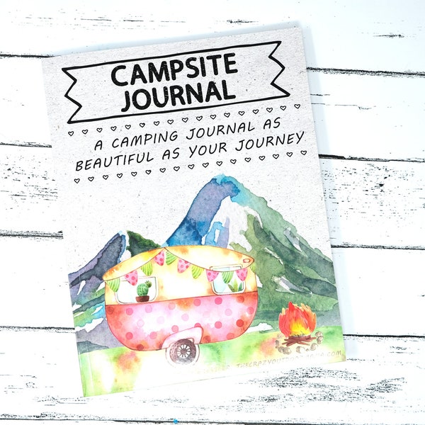 BEAUTIFUL Full Color RV Camping Journal - (Overstock Sale)
