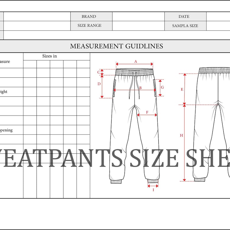 Dtf Size Chart Etsy