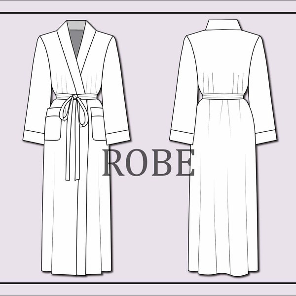 Lounge Robe - Etsy