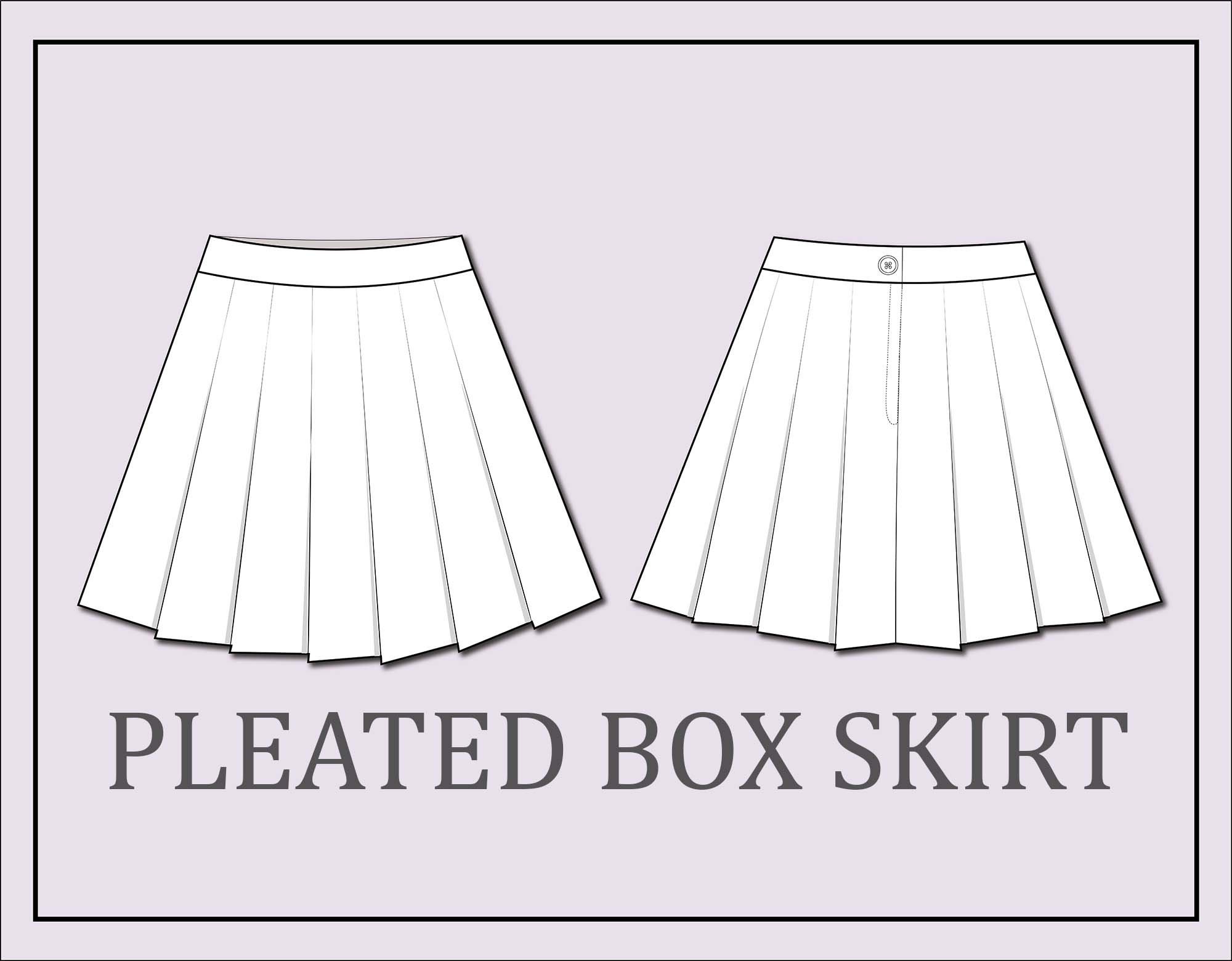Top 77+ pleated skirt sketch super hot - in.eteachers