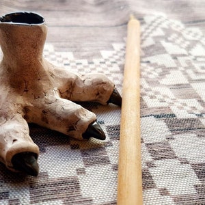 Candle holder "Birds' foot"