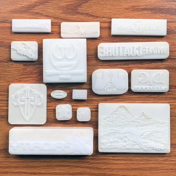 Custom Leather Stamp: Delrin Clicker, Arbor Press Stamp